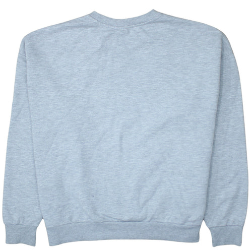 Disney Women's Grey Stitch Sweatshirt L Size 14/16 Pullover Jumper