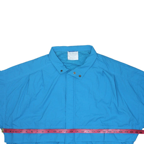 Adidas Men's Blue L Track Jacket Retro 80s Sportswear