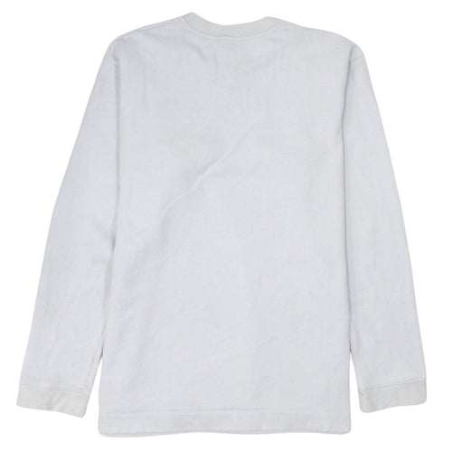 Nike Men's White V-Neck Pullover Sweatshirt Size M