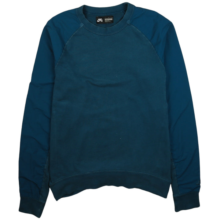 Nike SB Men's Blue Crew Neck Pullover Sweatshirt Size M