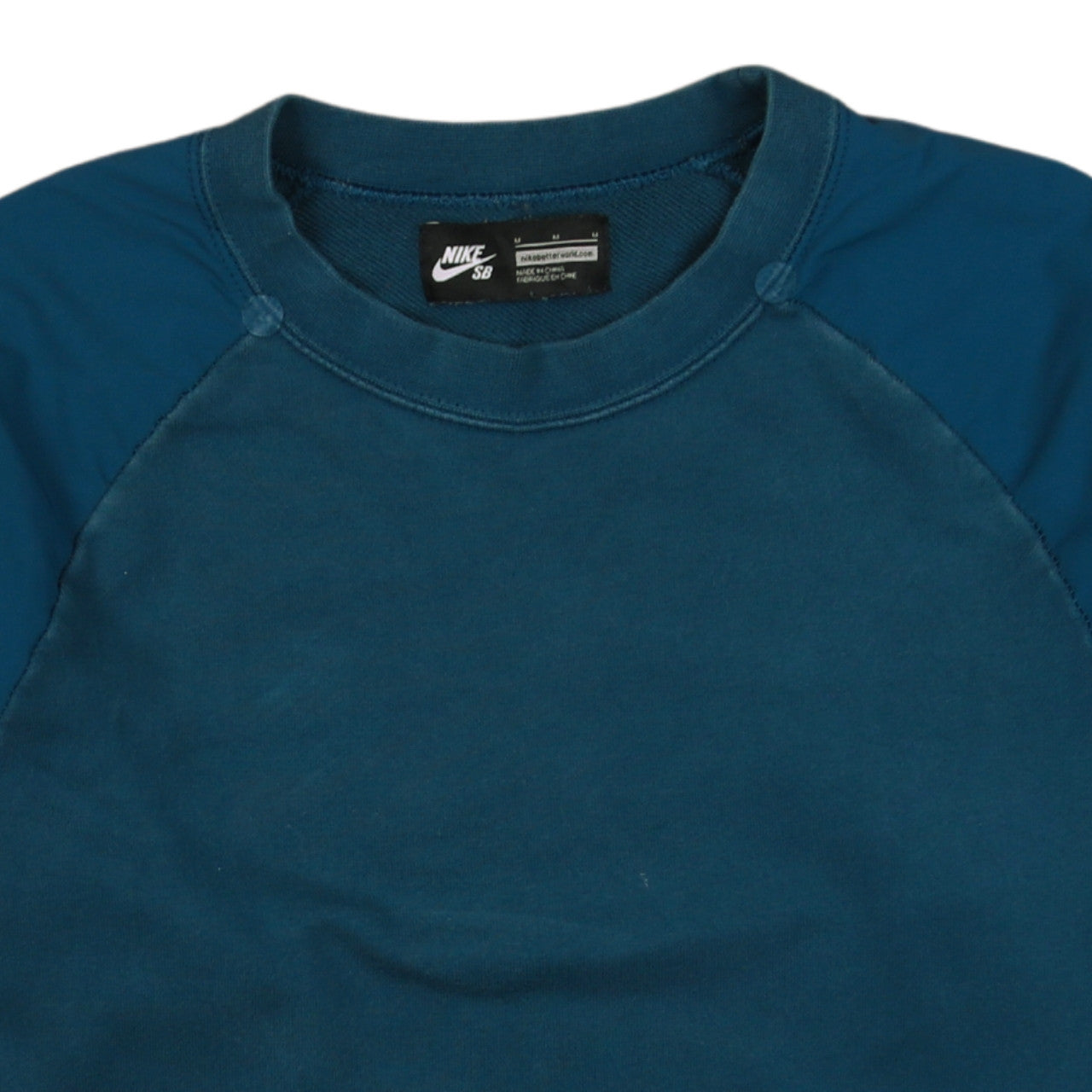 Nike SB Men's Blue Crew Neck Pullover Sweatshirt Size M