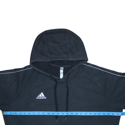 Adidas Men Black XL Pullover Hoodie Fleece Sportswear