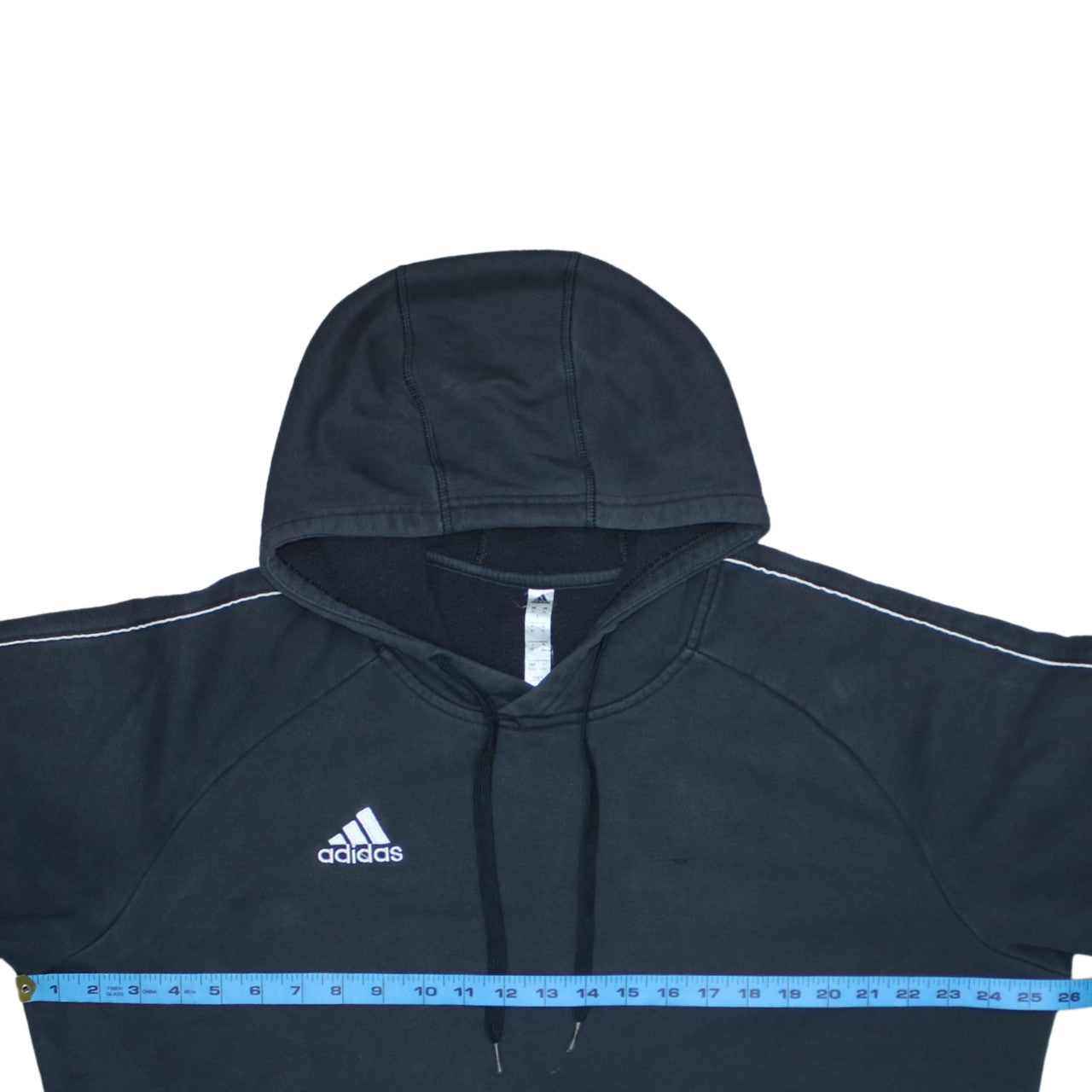 Adidas Men Black XL Pullover Hoodie Fleece Sportswear