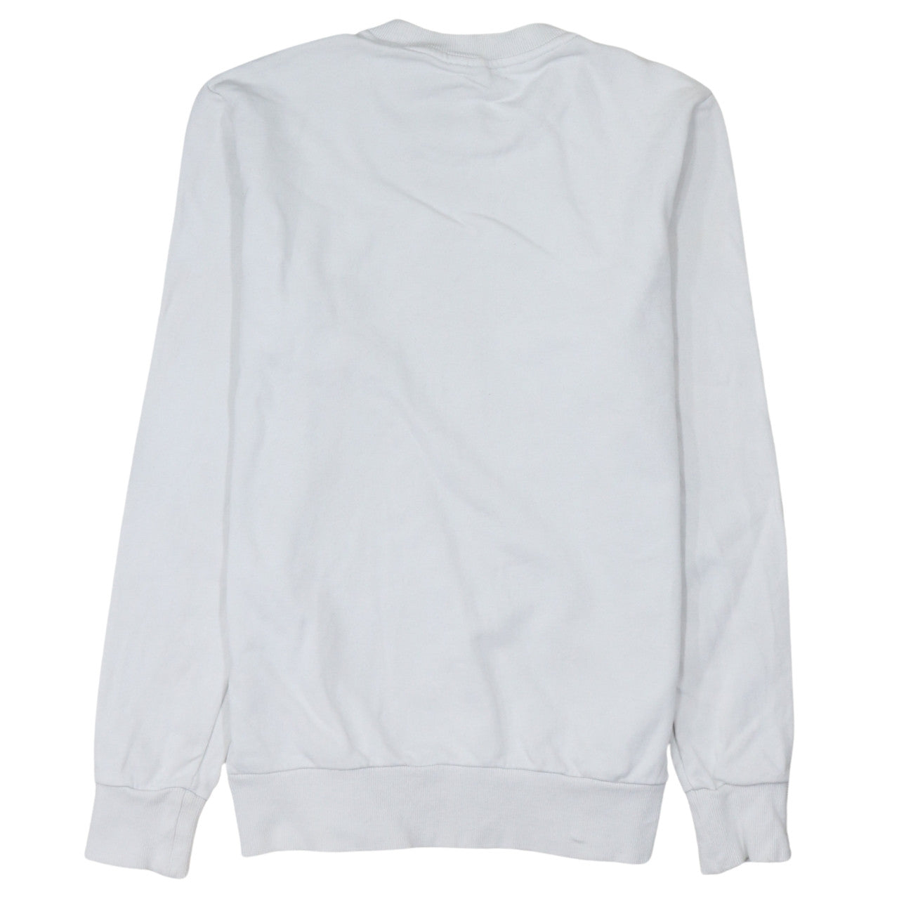 Puma Men’s White Small Pullover Sweatshirt Crew Neck Graphic
