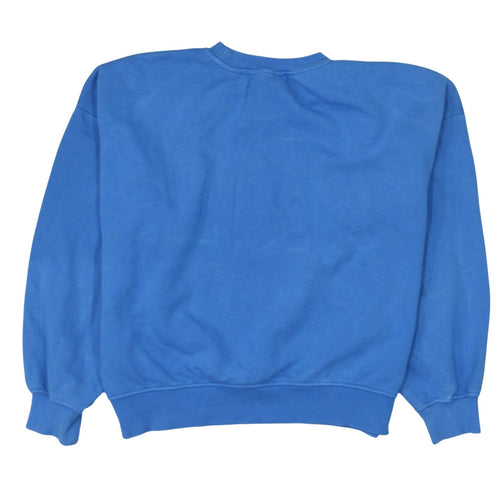 H&M Women Blue Giants Logo Pullover Sweatshirt Size 14