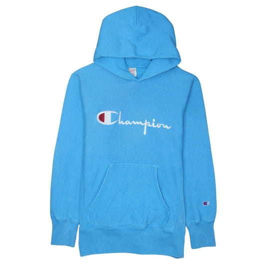 Champion Men's Blue Medium Reverse Weave Pullover Hoodie