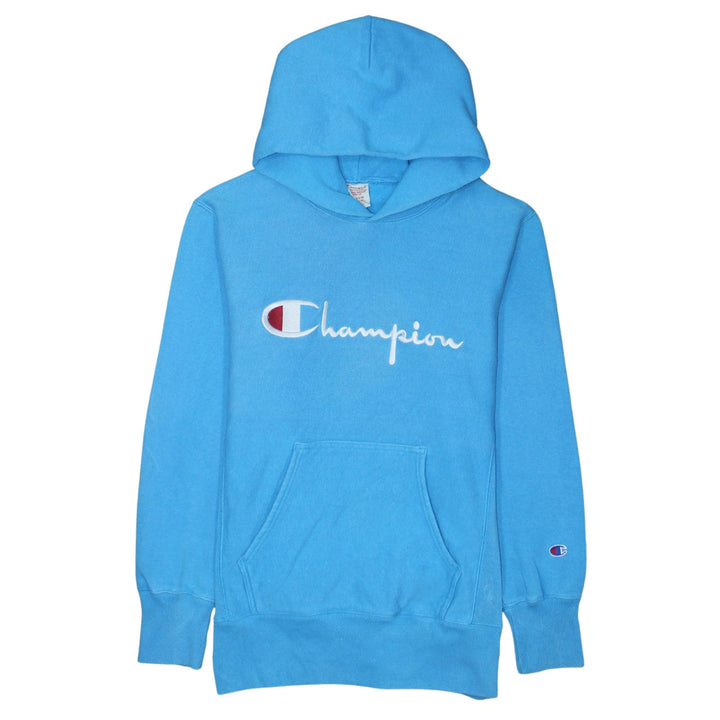 Champion Men's Blue Medium Reverse Weave Pullover Hoodie