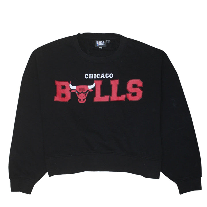 Primark NBA Chicago Bulls Womens Black XL Crew Neck Sweatshirt