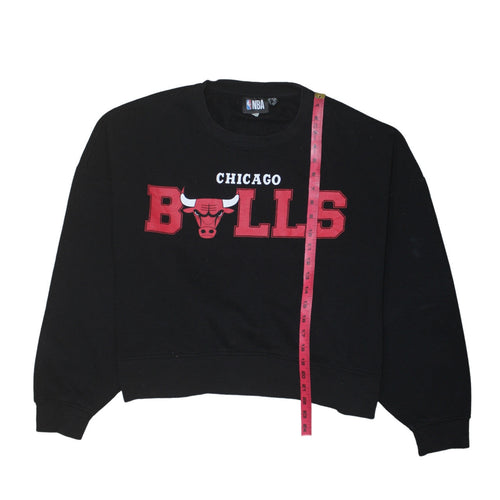 Primark NBA Chicago Bulls Womens Black XL Crew Neck Sweatshirt