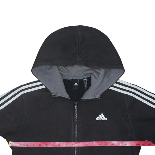 Adidas Men's Black Full Zip Hoodie Size S Sportswear