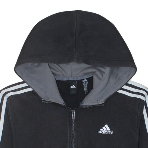 Adidas Men's Black Full Zip Hoodie Size S Sportswear