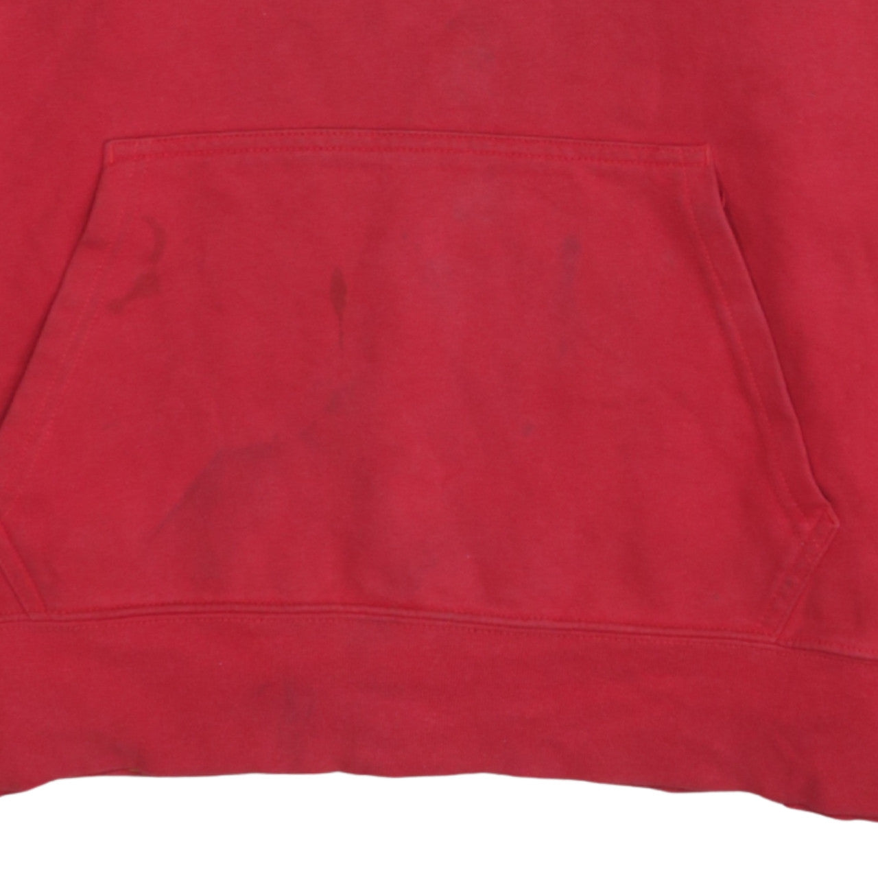The North Face Mens Red Pullover Hoodie L Regular Fit Graphic Outdoor