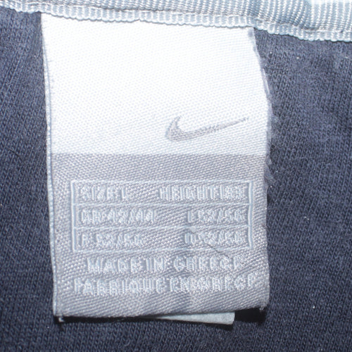 Nike Men's Blue 1/4 Zip Fleece Sweatshirt Size L