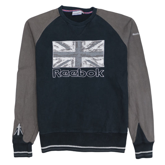 Reebok Classic Women's Black & Grey Crew Neck Sweatshirt Size M