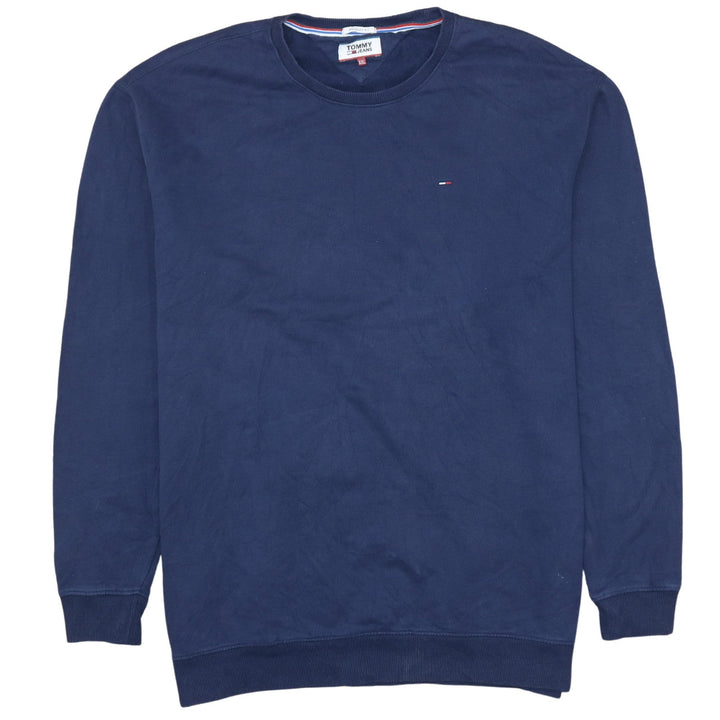 Tommy Jeans Men's Blue 2XL Classic Crew Neck Sweatshirt