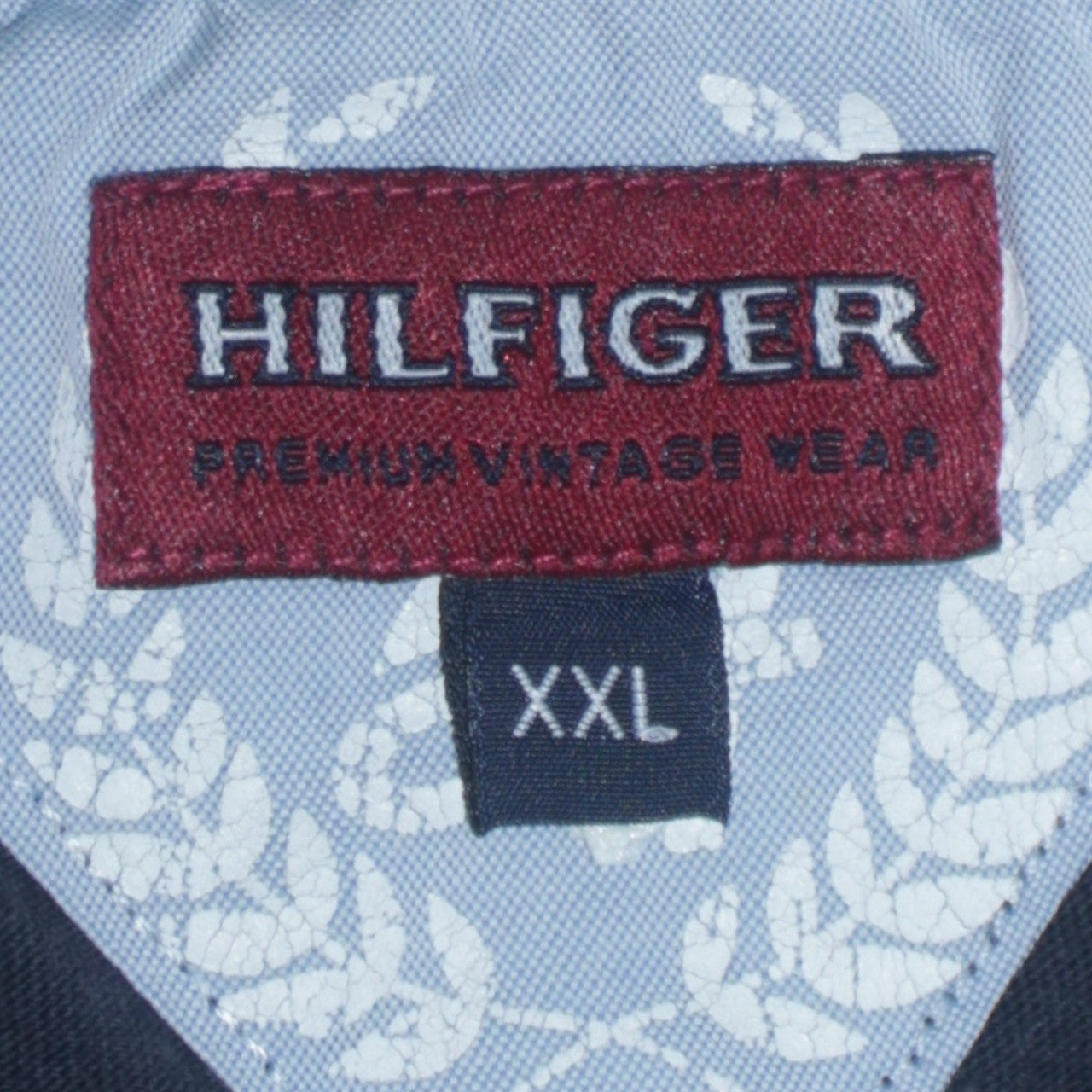 Hilfiger Men's Blue 2XL Vintage Graphic Cotton T-Shirt