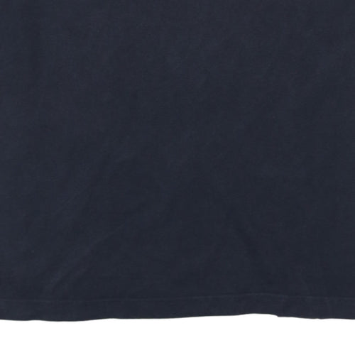 Hilfiger Men's Blue 2XL Vintage Graphic Cotton T-Shirt