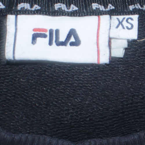 Fila Mens Grey Crew Neck Logo Pullover Sweatshirt XS
