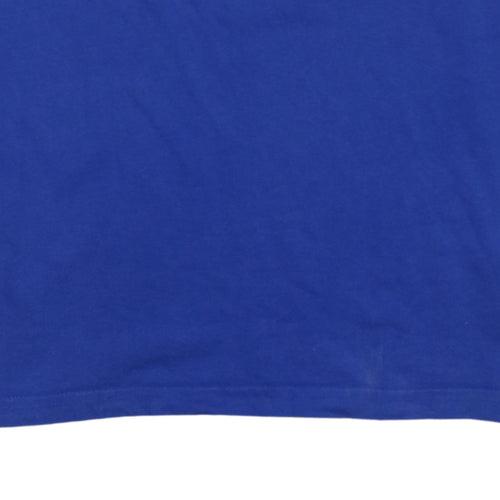 Quiksilver Teens Blue Graphic Monkey RAD! Cotton T-Shirt Size 16