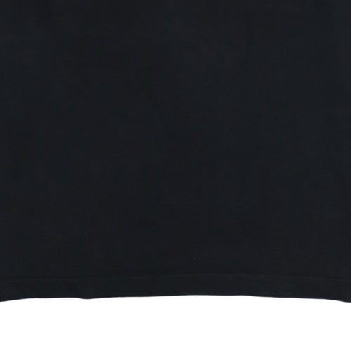 Reebok Men’s Black 2XL Graphic Logo Short Sleeve Cotton T-Shirt