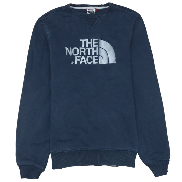 The North Face Men's Blue XS Pullover Sweatshirt Embroidered Logo