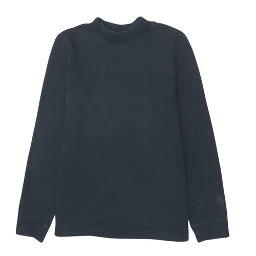Nike Men’s Blue Mock Neck Sweatshirt Small Regular Fit Pullover