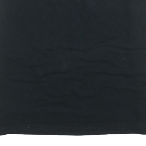 Levi's Men's Black Cotton Crew Neck Short Sleeve T-Shirt M