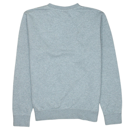 Nike Men's Grey Crew Neck Pullover Sweatshirt Size S