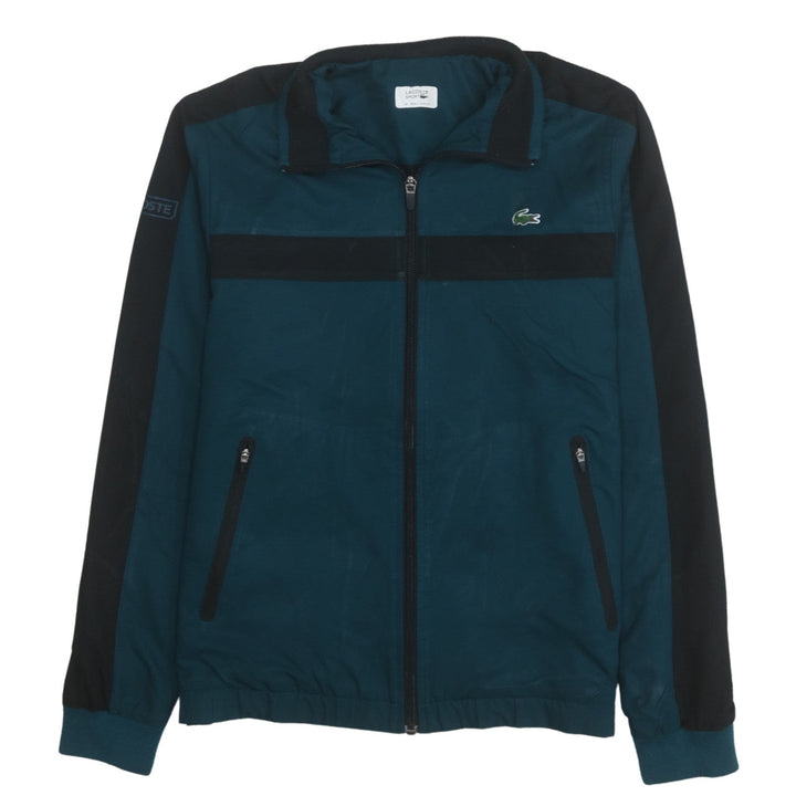 Lacoste Boys Blue Track Jacket Size 16 Years Full Zip Sportswear