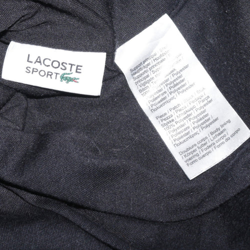 Lacoste Boys Blue Track Jacket Size 16 Years Full Zip Sportswear