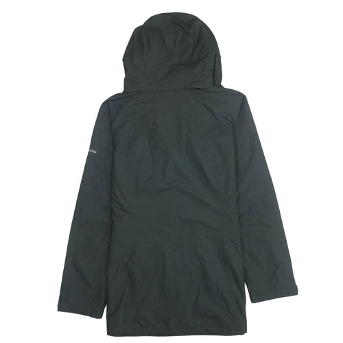 Columbia Womens Green Waterproof Interchange 3-in-1 Hooded Jacket Size M