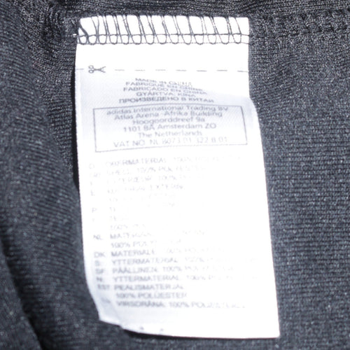 Reebok Men's Black Fleece 1/4 Zip Pullover Sweatshirt Size L
