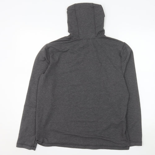 Orvis Men's Grey Pullover Lightweight Hoodie Size M