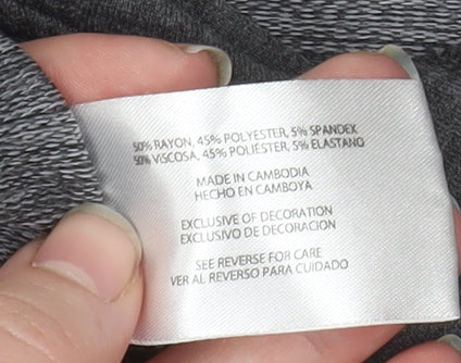 Orvis Men's Grey Pullover Lightweight Hoodie Size M