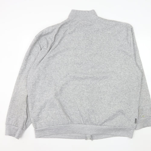 Slazenger Men’s Grey 3XL Full Zip Basic Jacket