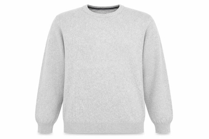 Matalan Men’s Grey 2XL Cotton Crew Neck Pullover Jumper