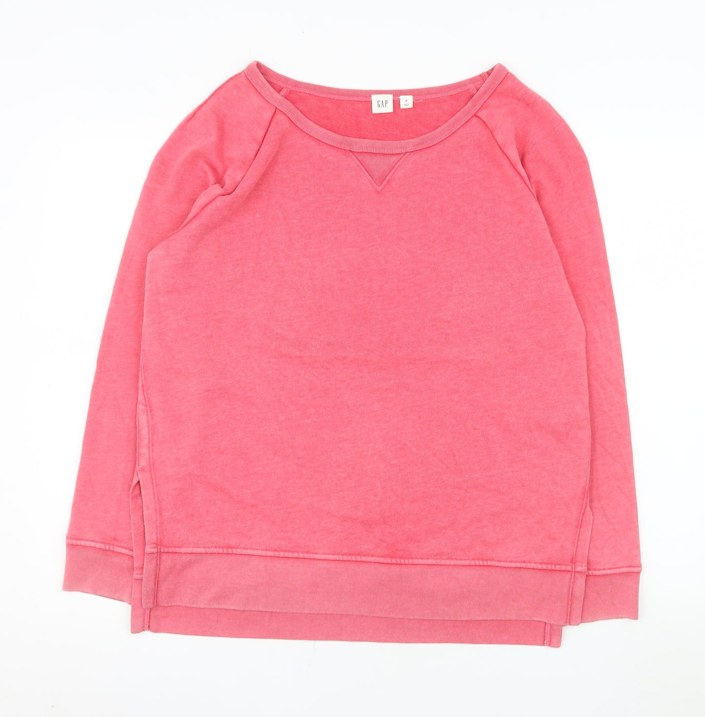 GAP Men’s Pink Pullover Sweatshirt M Cotton Blend Crew Neck