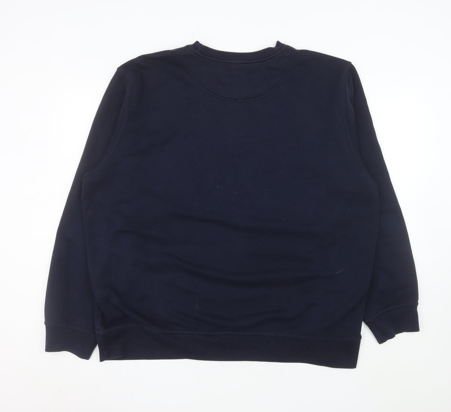 Burton Menswear London Men's Blue 2XL Pullover Sweatshirt