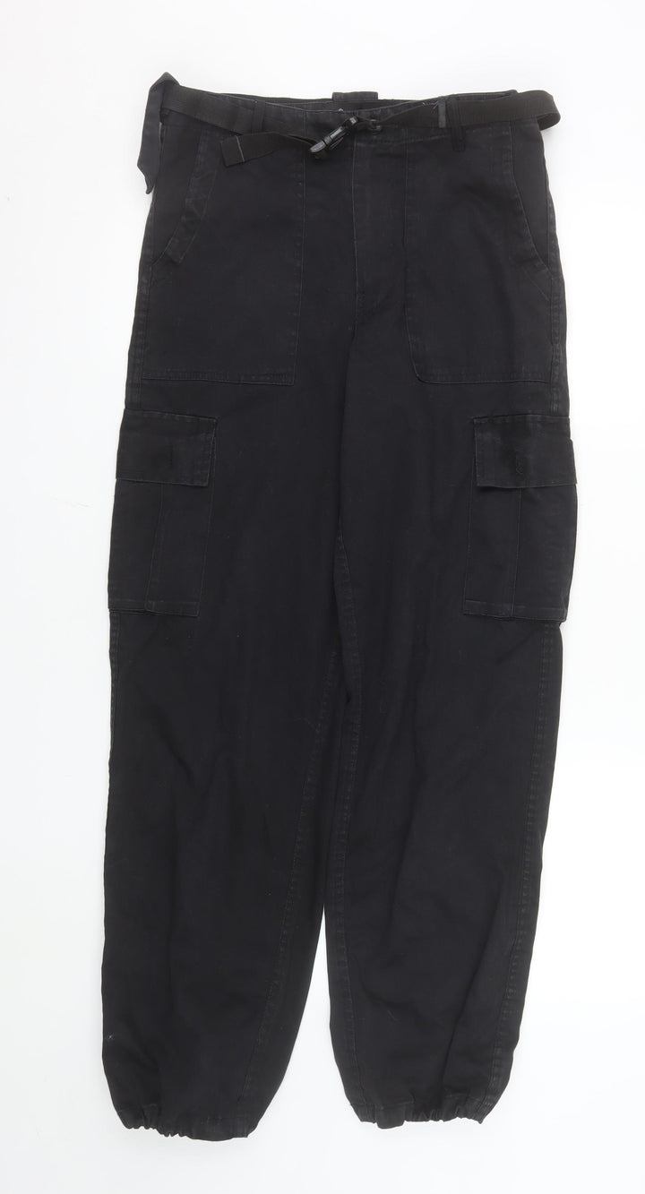 Kombat UK Men's Black Cargo Trousers Size 30 Regular Fit