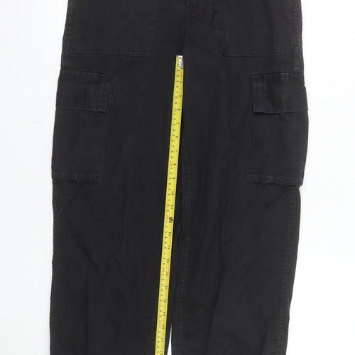 Kombat UK Men's Black Cargo Trousers Size 30 Regular Fit