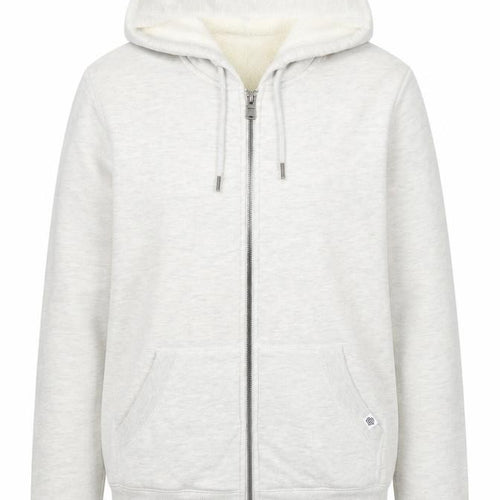 TOG24 Women’s Grey Hooded Full Zip Fleece Lined Jacket Size 10
