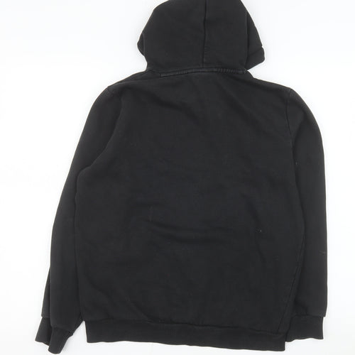 Puma Womens Black Small Pullover Hoodie Sweatshirt