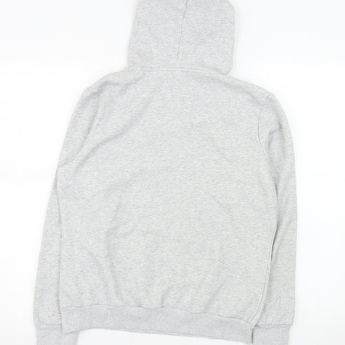 Puma Women's Grey Pullover Hoodie Cotton Blend Size M