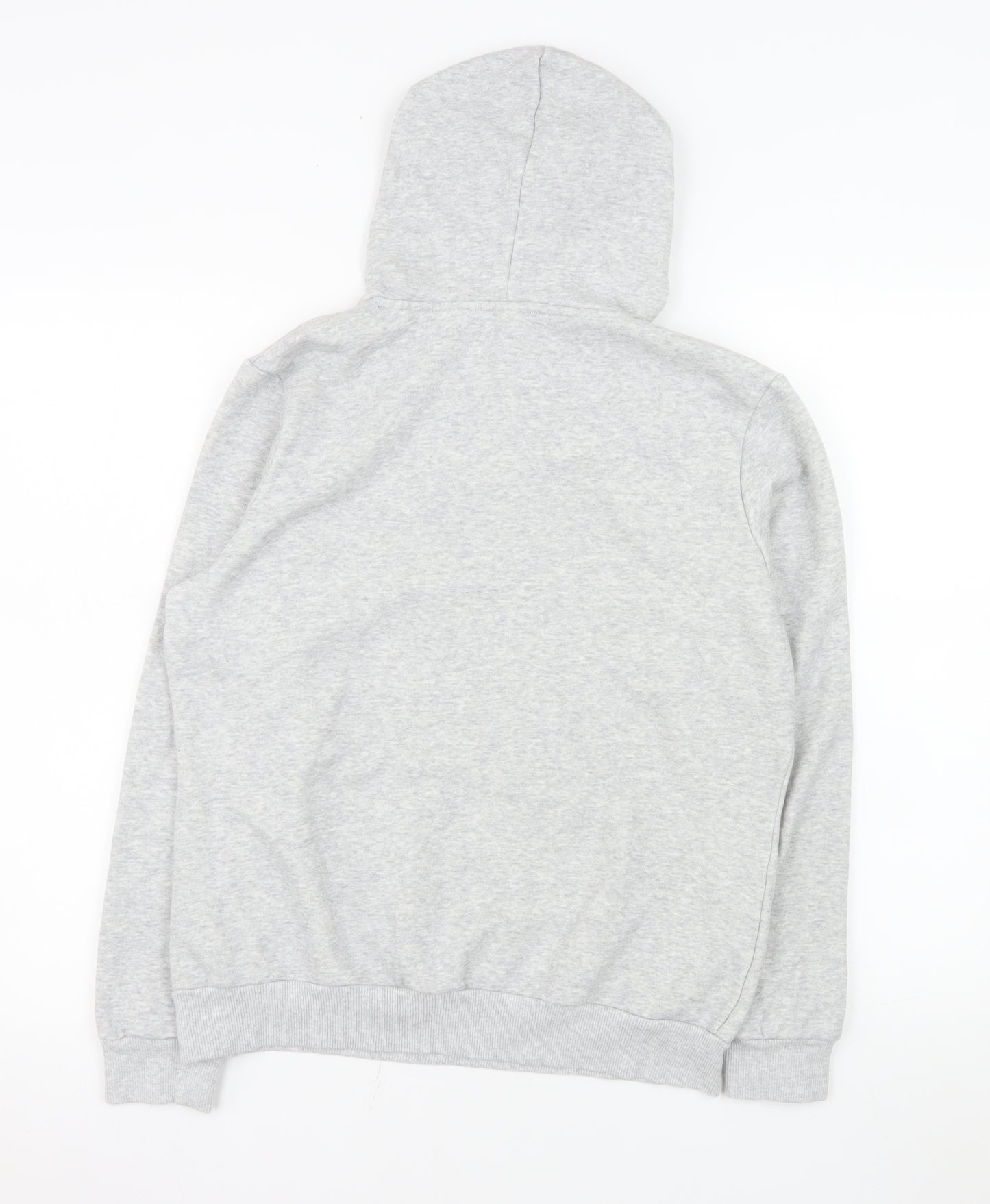 Puma Women's Grey Pullover Hoodie Cotton Blend Size M