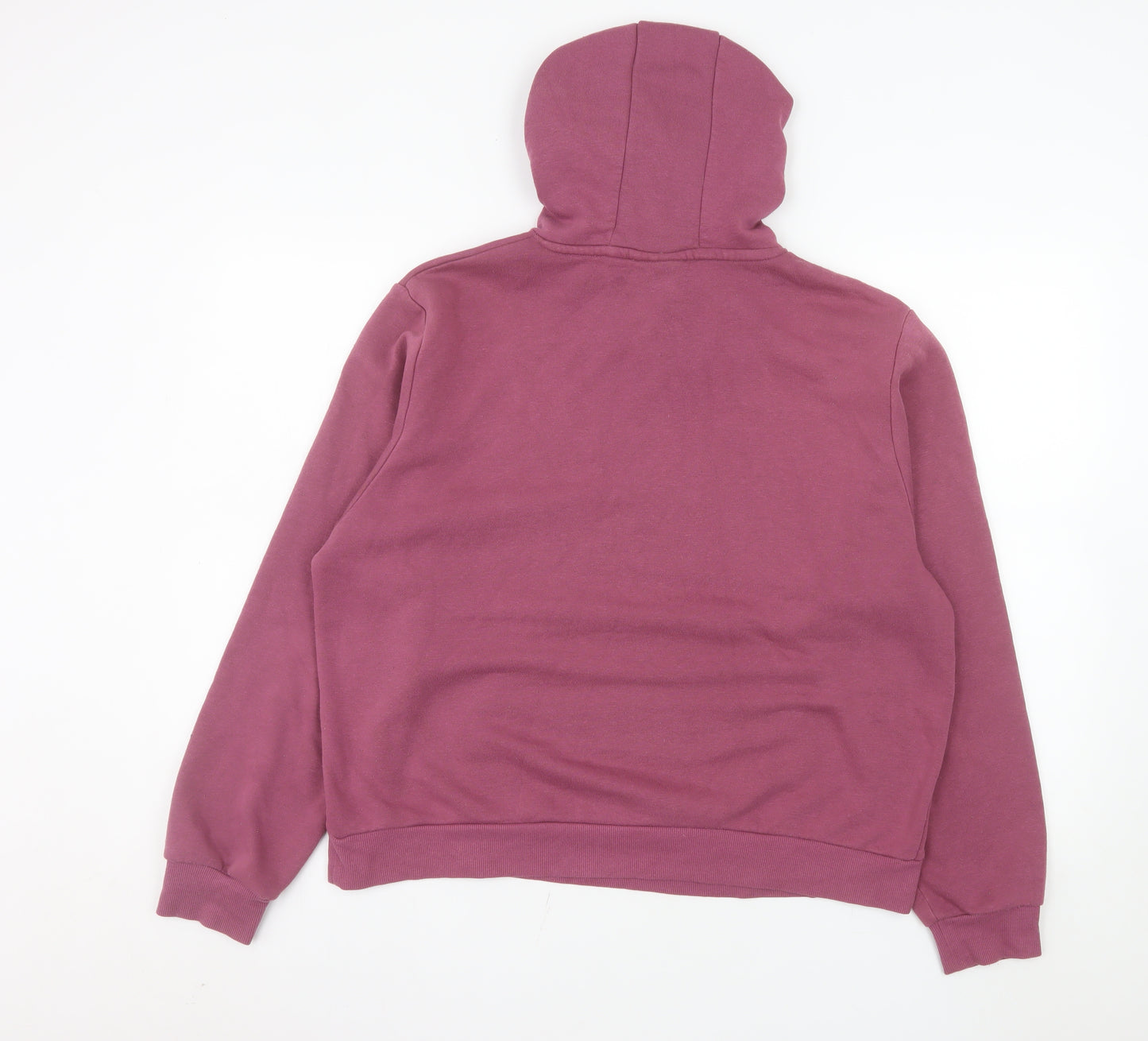 McKenzie Womens Pink Pullover Hoodie UK 12 Relaxed Fit Sweatshirt