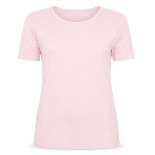 Soon Women's Pink Short Sleeve Acrylic Knit T-Shirt Size 8