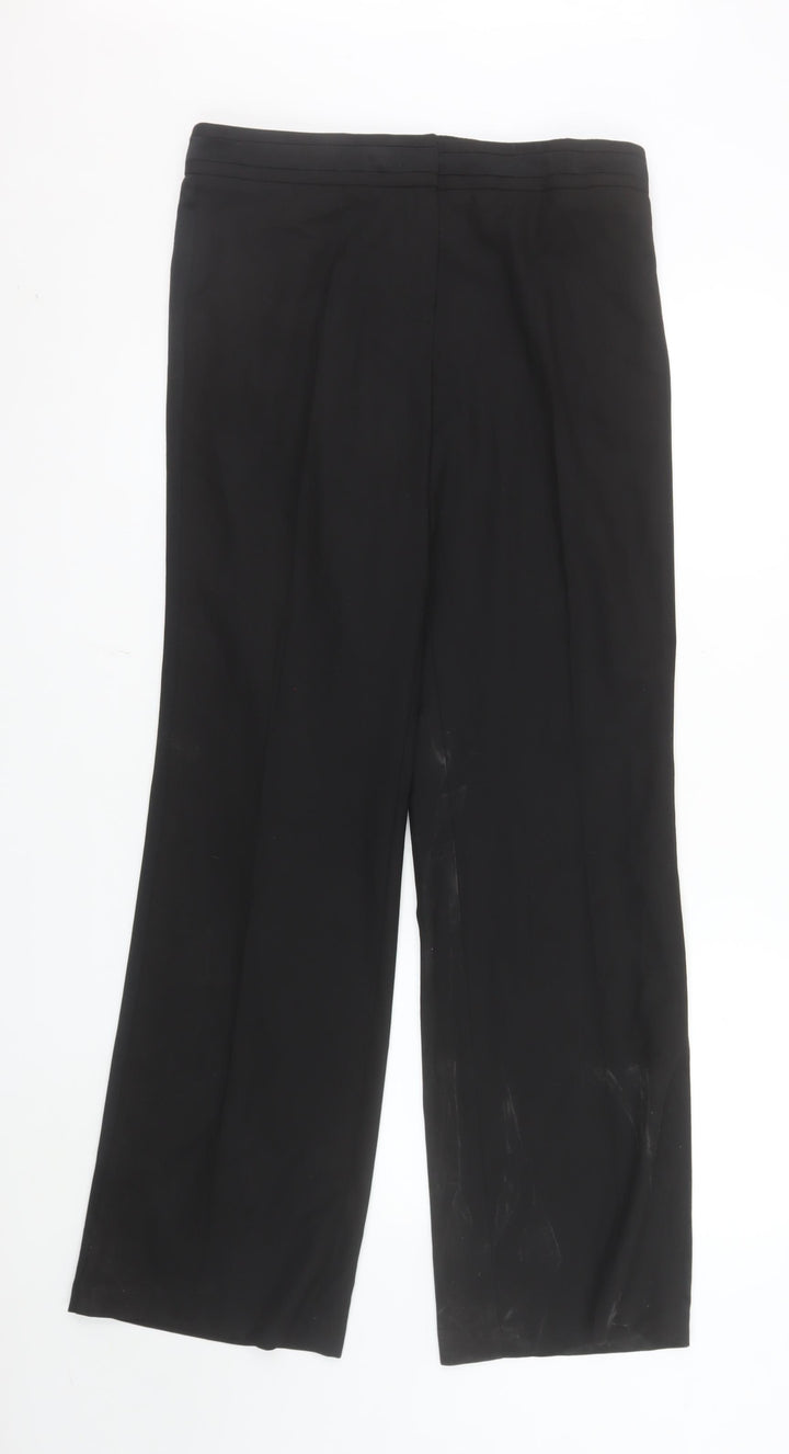 Marks and Spencer Women's Black Size 12 Long Dress Pants