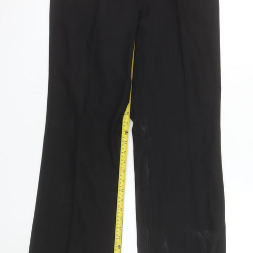 Marks and Spencer Women's Black Size 12 Long Dress Pants