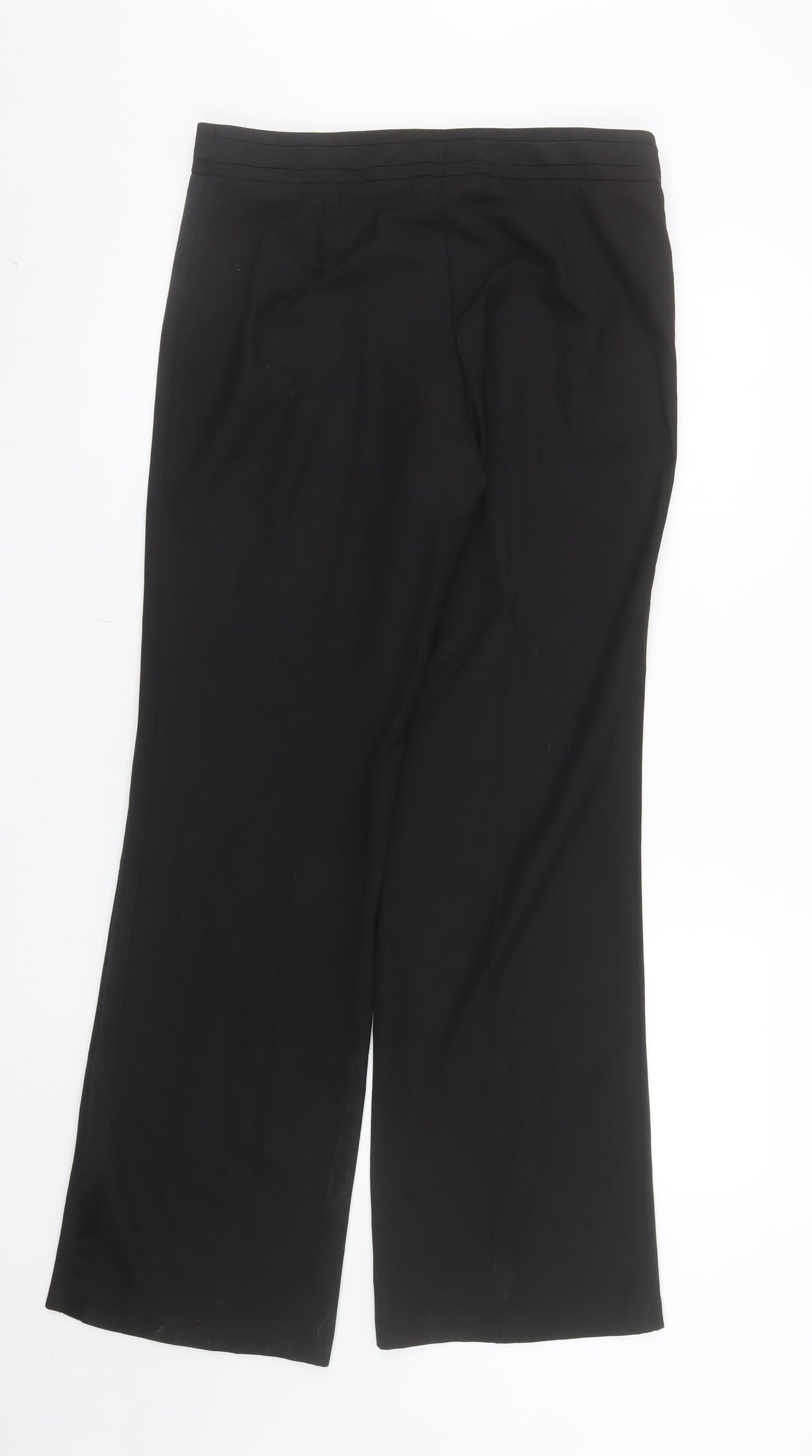 Marks and Spencer Women's Black Size 12 Long Dress Pants