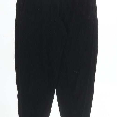 Sweaty Betty Womens Black Jogger Sweatpants Size S Stretch Fleece